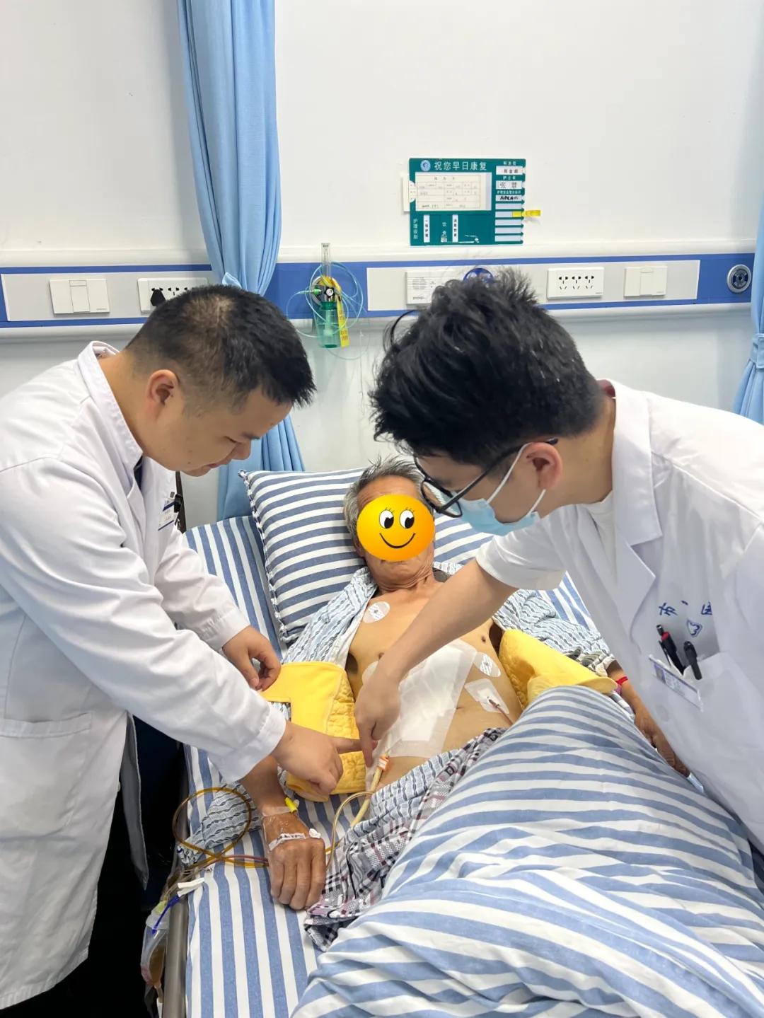 市一医肝胆外科完成一例解剖性左半肝切除术